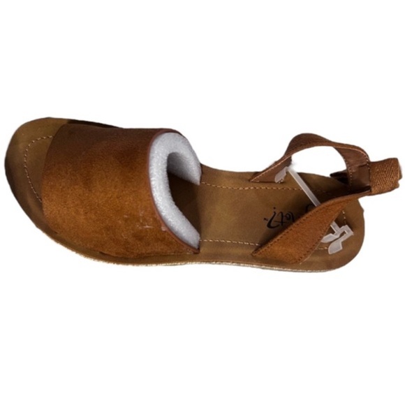 - Women’s Brown Leather Sandals beachy ready for summer new in box - Picture 1 of 4